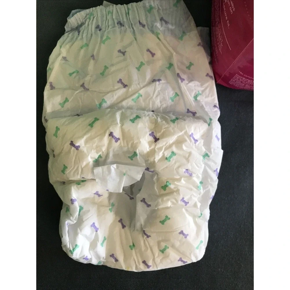 Out! Petcare Comfort Dri Disposable Dog Diapers Size XS/S Waist 13-18